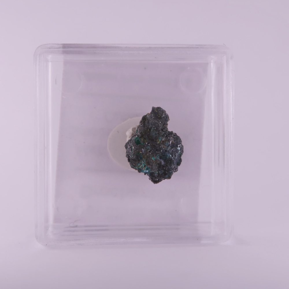 devilline and brochantite from haltcliffe copper smelter, cumbria