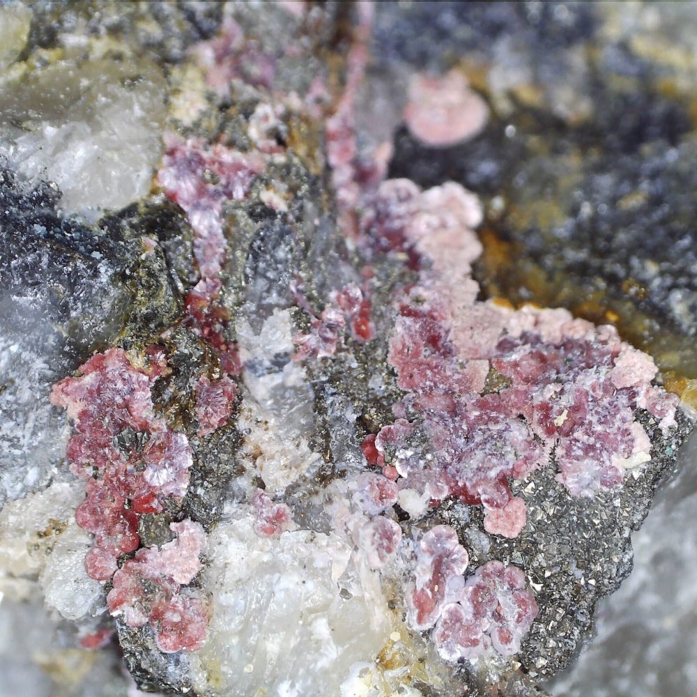 erythrite from kingswood mine, devon