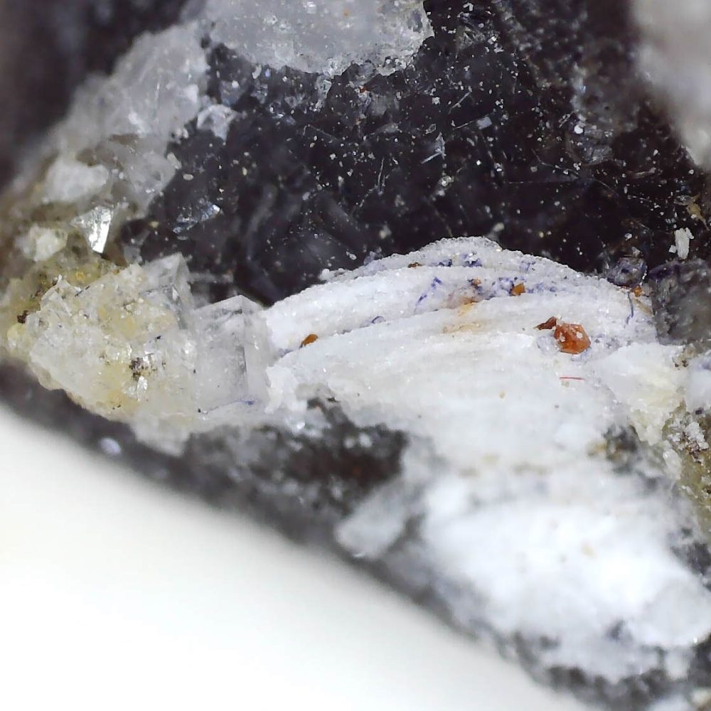 fluorite, baryte, and wulfenite from ladywash mine, derbyshire