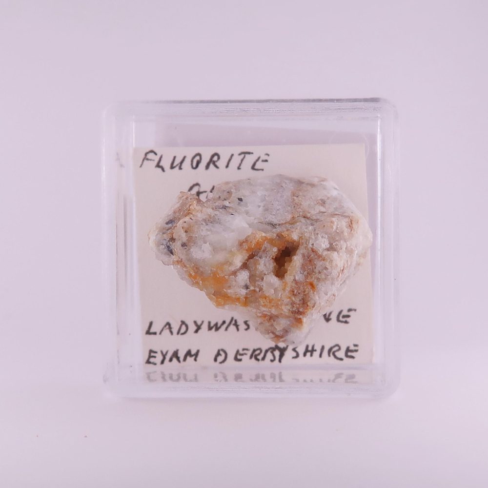 fluorite and galena from ladywash mine, derbyshire