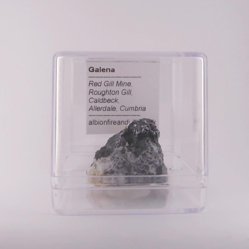 galena from red gill mine, cumbria