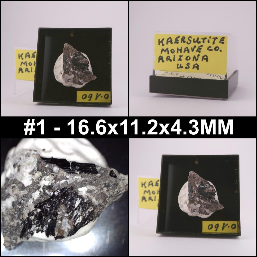 kaersutite specimens