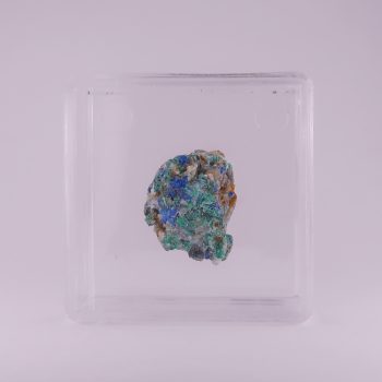 langite and linarite from eaglebrook mine, wales