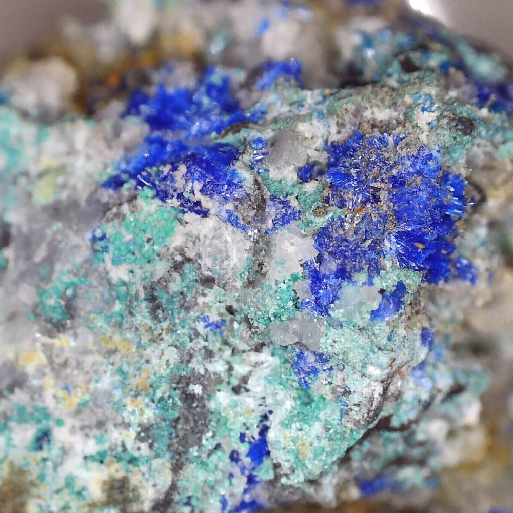 langite and linarite from eaglebrook mine, wales