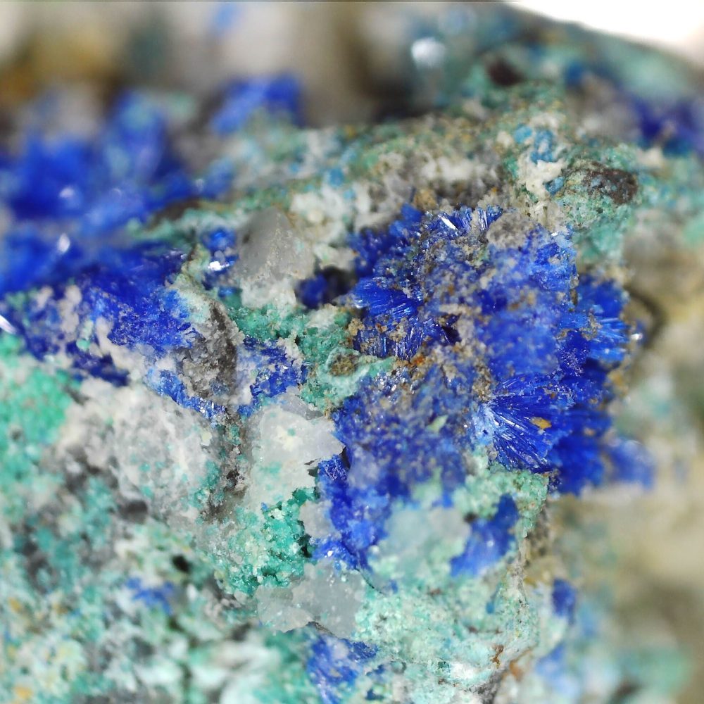 langite and linarite from eaglebrook mine, wales