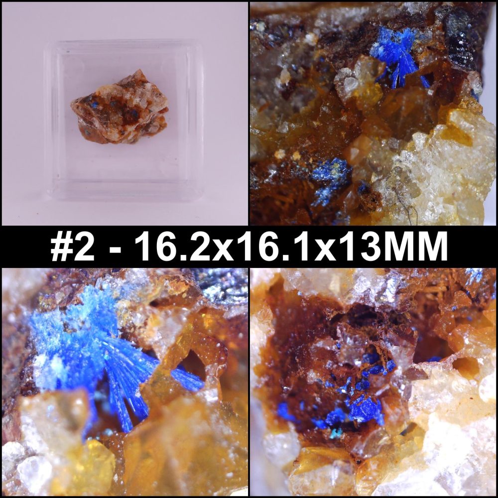 linarite from silver gill, cumbria