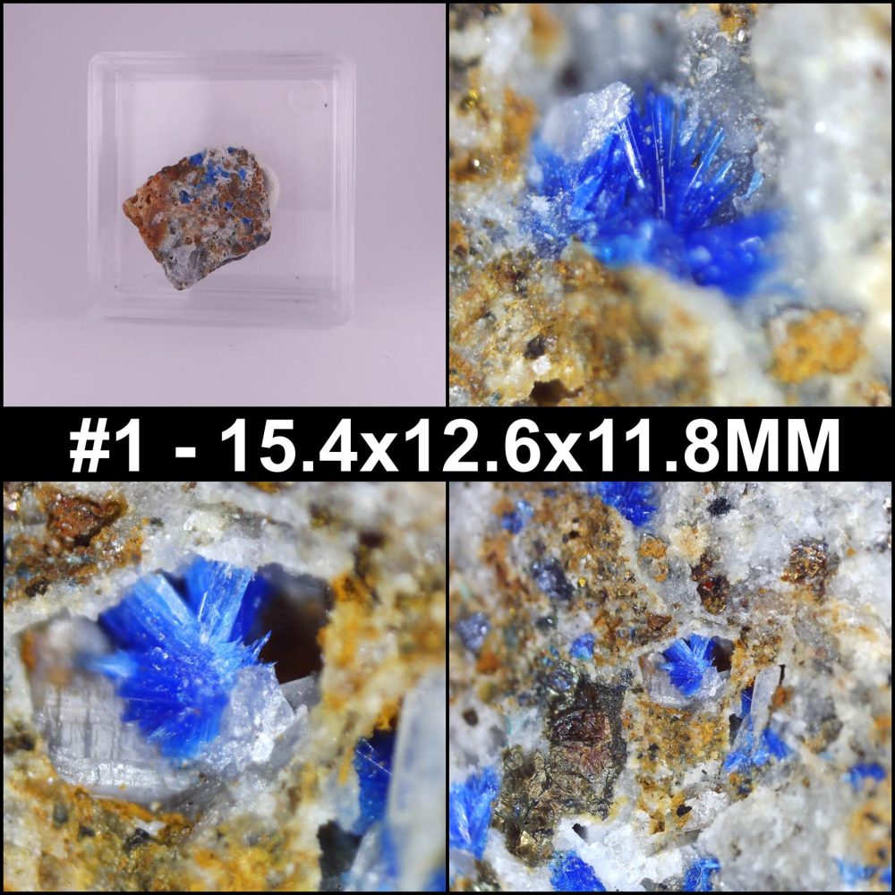 linarite from silver gill, cumbria