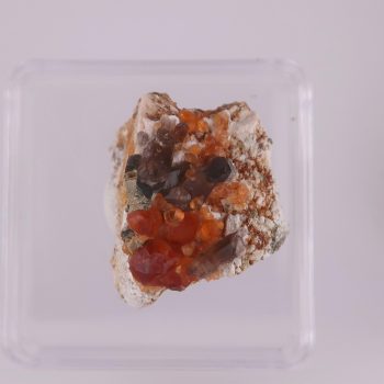 spessartine and smoky quartz from tongbei, china