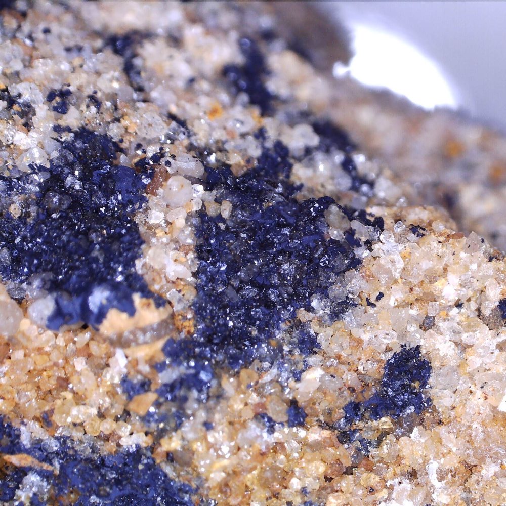 asbolane from cobalt mine, cheshire