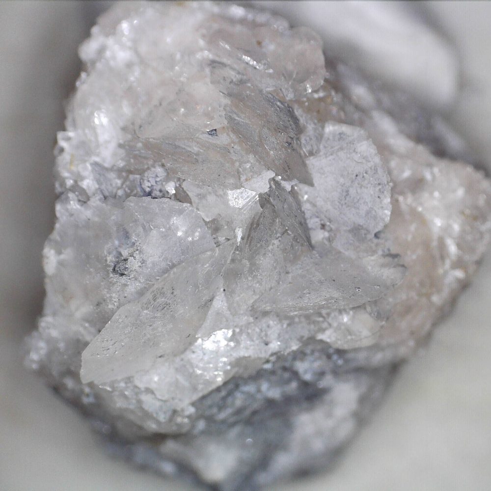 witherite from pen y clun mine, wales