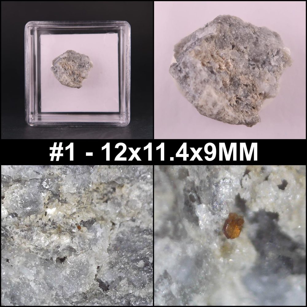 aeschynite from triolet glacier, italy