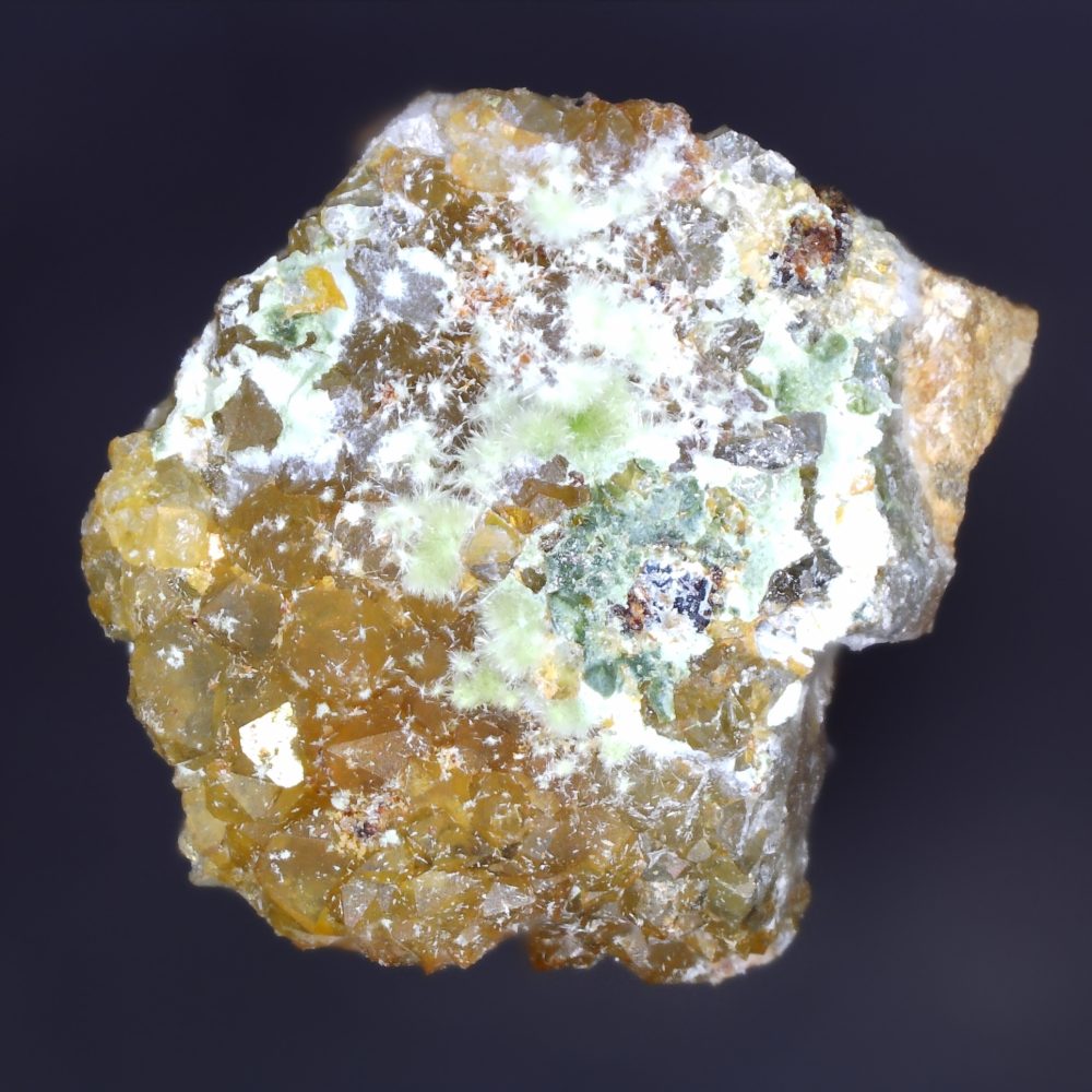 agardite from brandy gill mine, cumbria