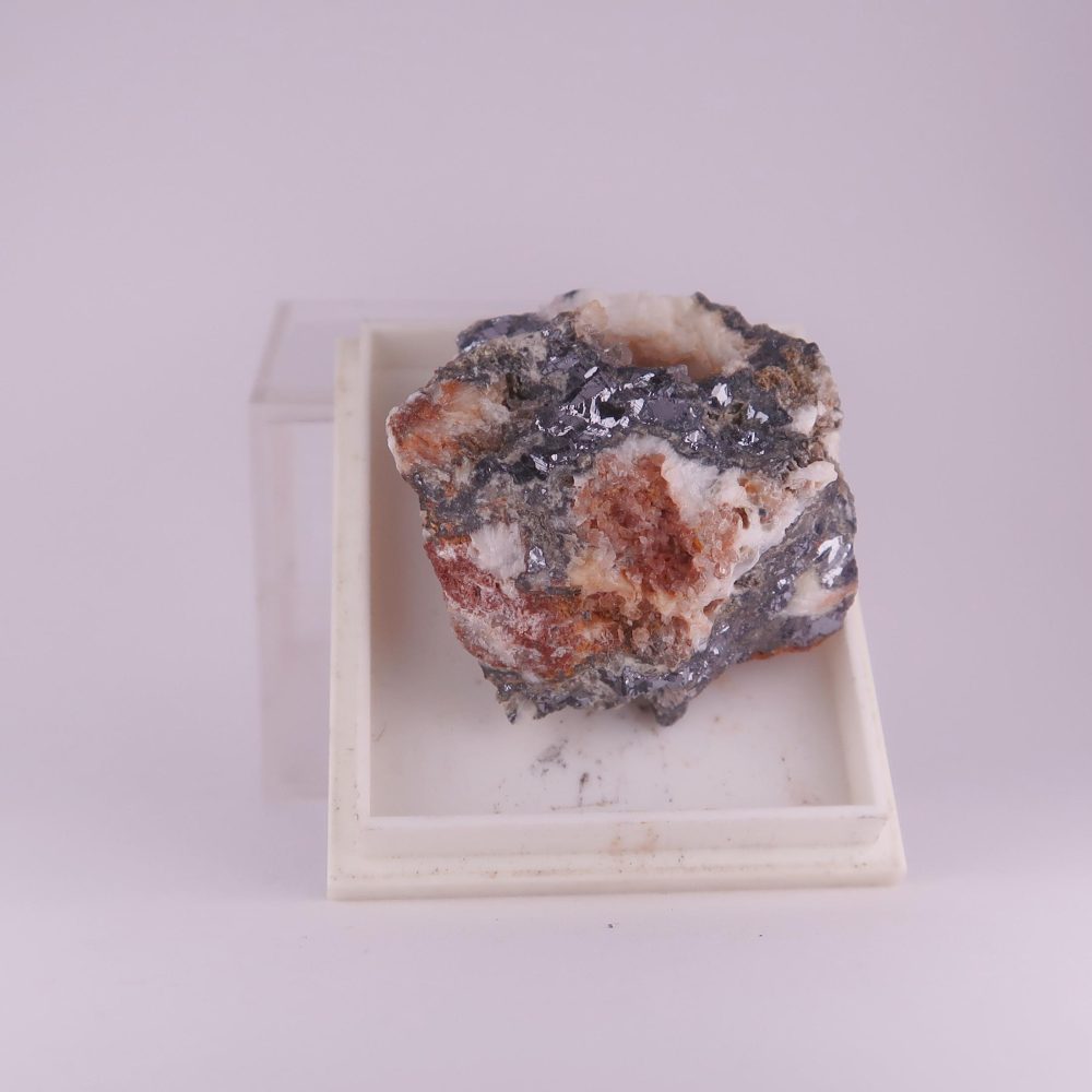 anglesite and galena from machen quarry, wales