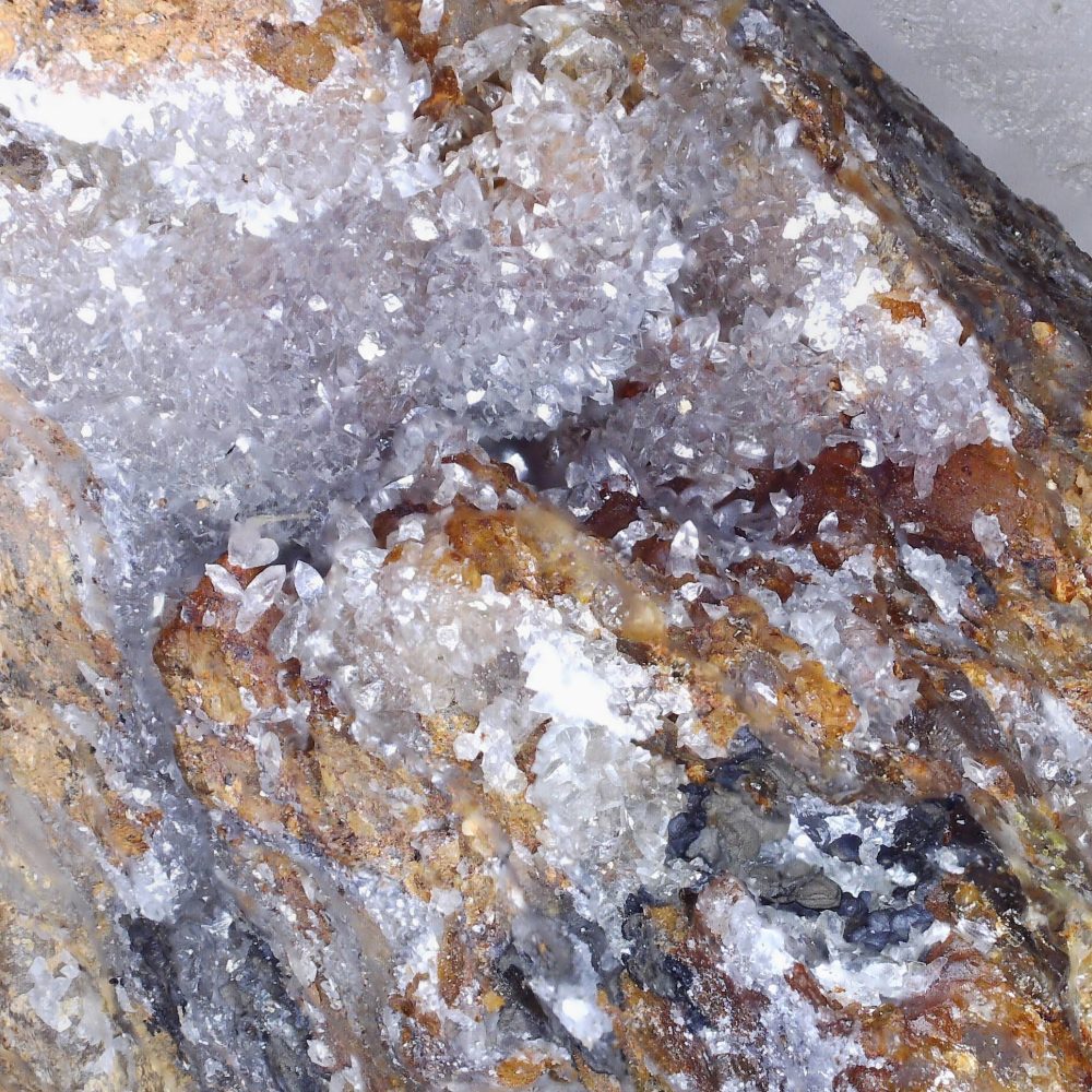 anglesite from pinnacles mine, australia
