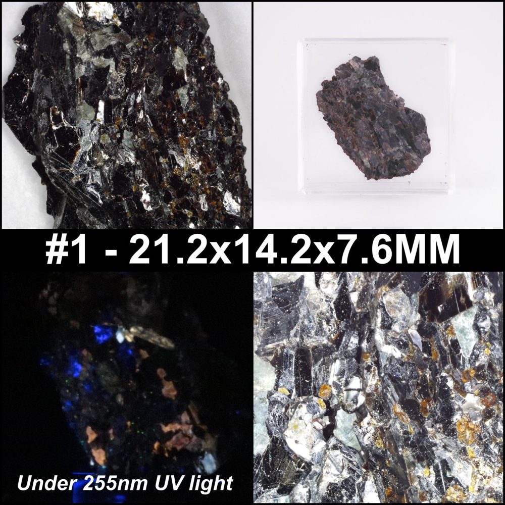 Apatite in Hendricksite from Franklin Mine, USA