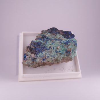 azurite and malachite from nether kellet, lancashire