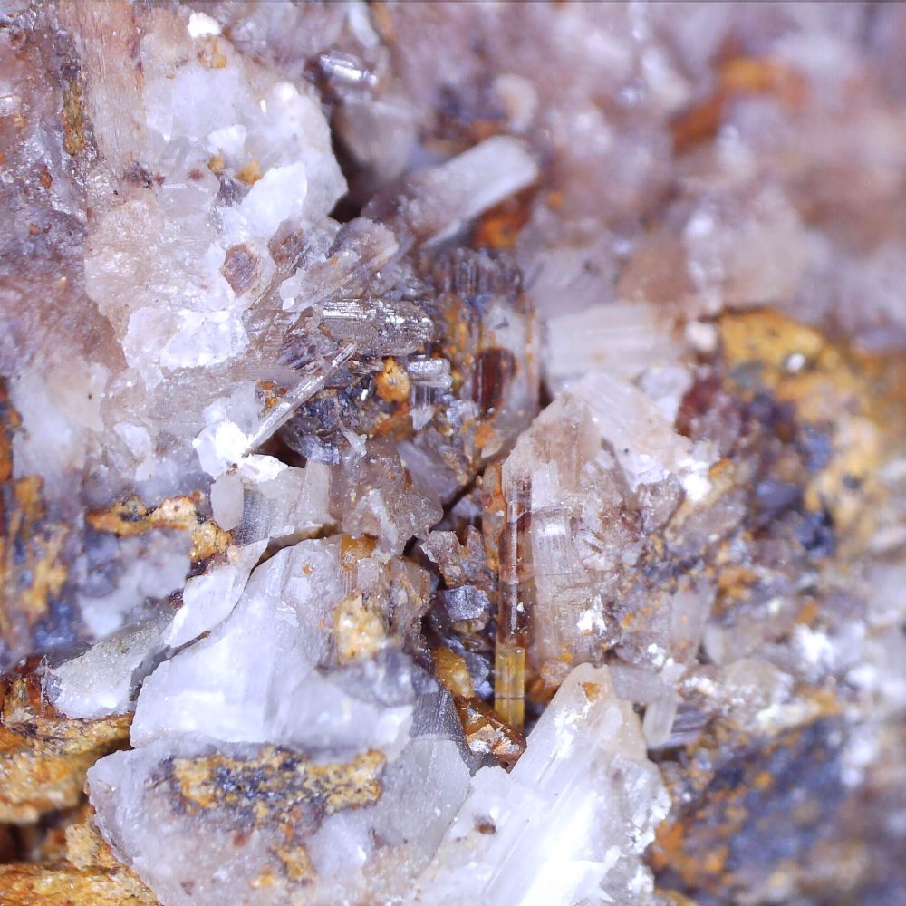 baryte and calcite from susanna mine, scotland