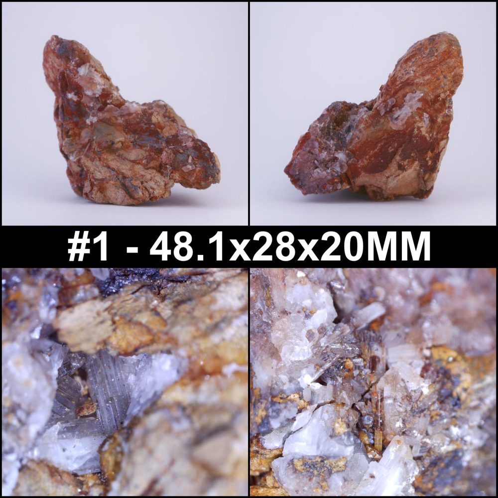 baryte and calcite from susanna mine, scotland