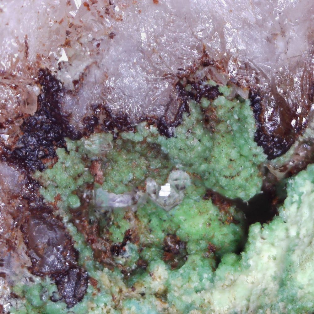 bayldonite from silberbrünnle mine, germany