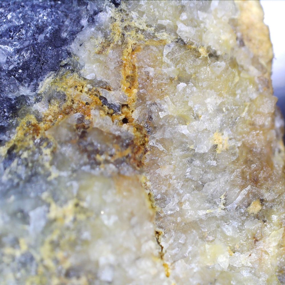 bindheimite from wet swine gill, cumbria