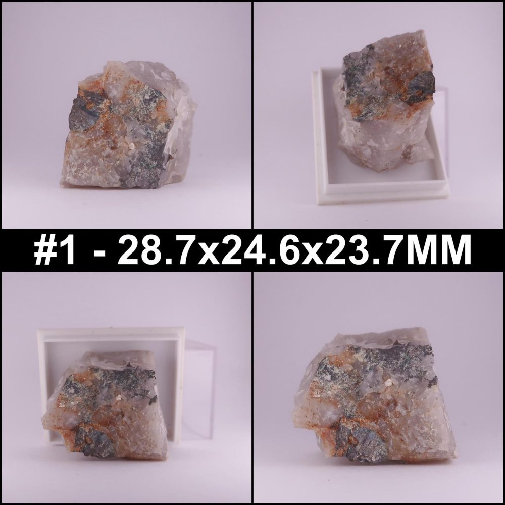 bismuthinite from carrock mine, cumbria