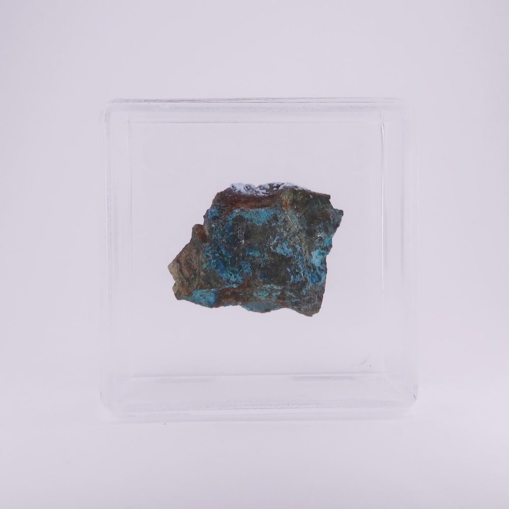 botallackite and connellite from crowns rock, cornwall
