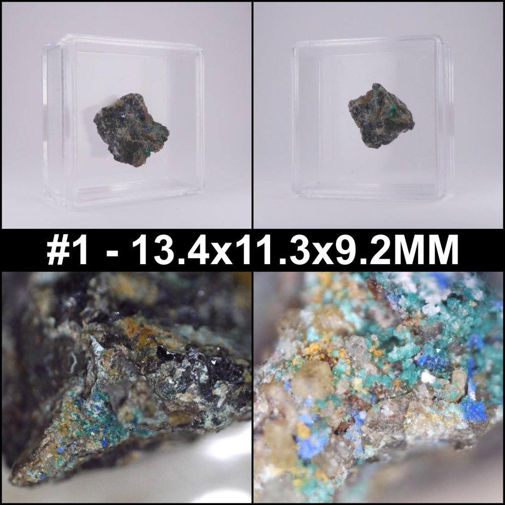 Brochanthite and Linarite from Konnerudkollen Mines, Norway