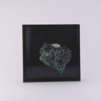 brochanthite from haltcliffe copper smelter, cumbria