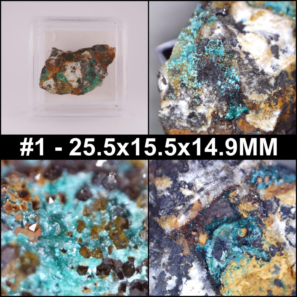 brochanthite from roughton gill mine, cumbria