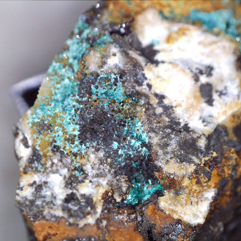 brochanthite from roughton gill mine, cumbria