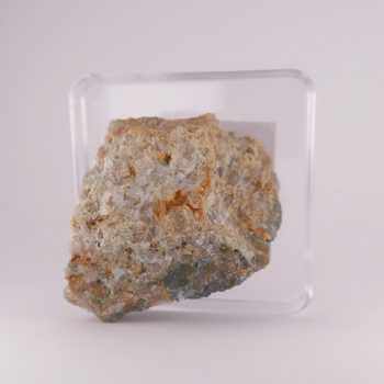 cacoxenite from gunheath china clay pit, cornwall