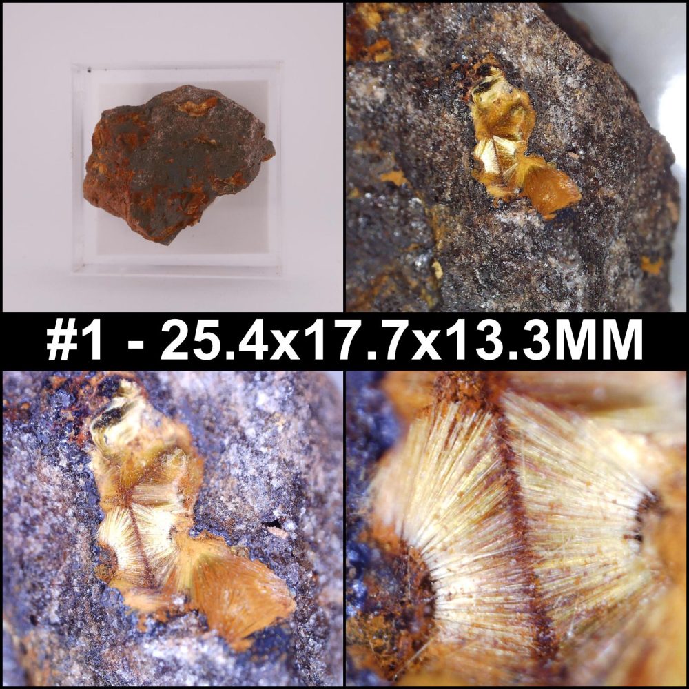 cacoxenite from wheal phoenix, cornwall 10
