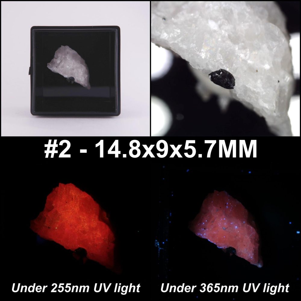 calcite and franklinite from sterling mine, usa
