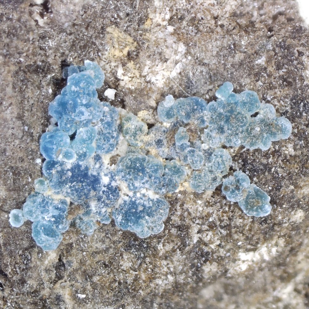 ceruleite from wheal maid, cornwall
