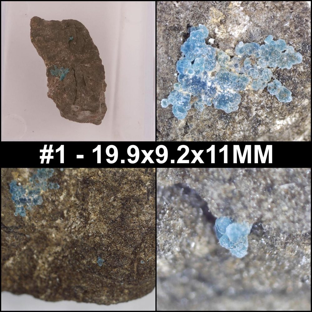 ceruleite from wheal maid, cornwall
