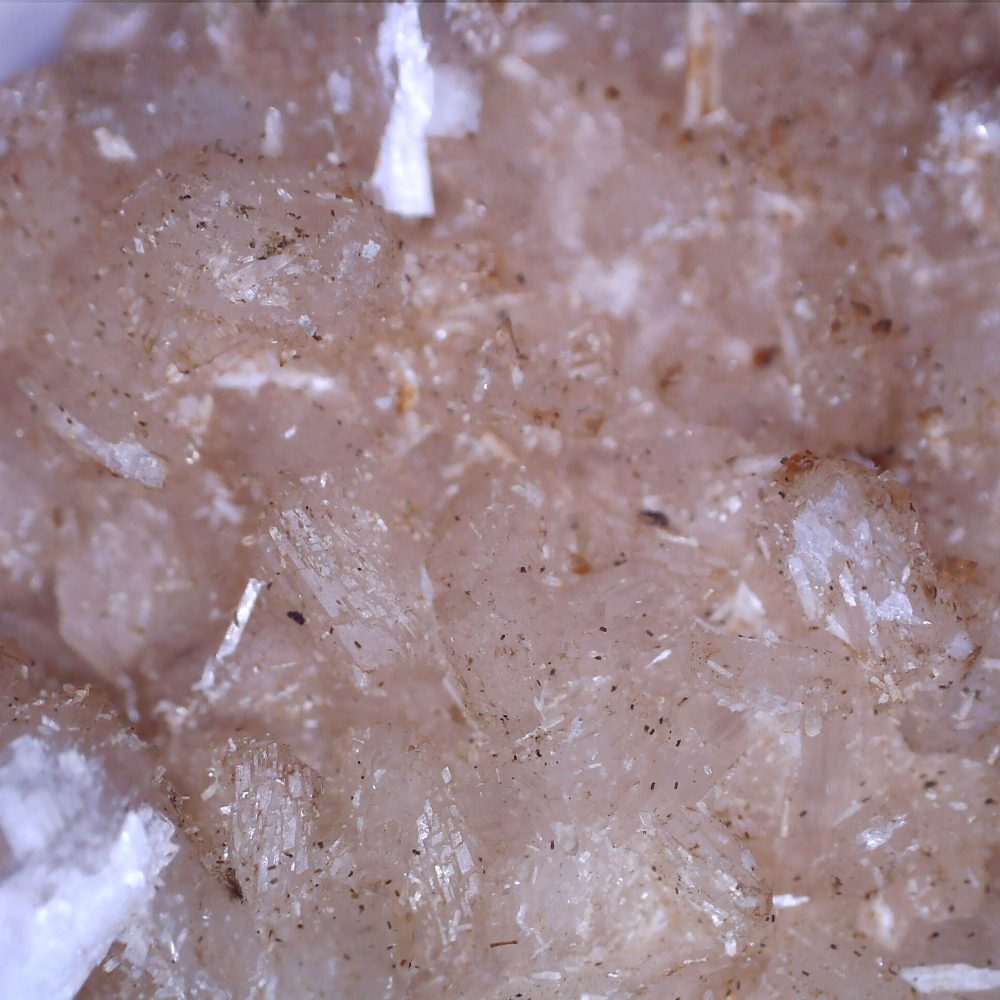 cerussite from stoneycroft smelter slag locality, cumbria