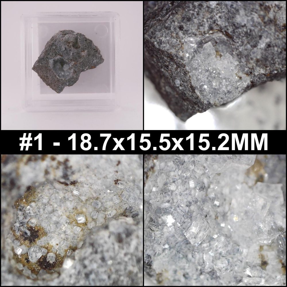 chabazite and offretite from herbstein basalt quarry, germany