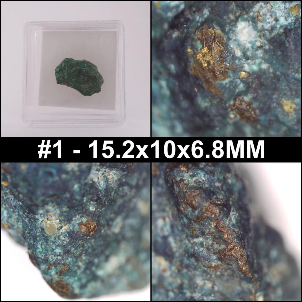 chalcopyrite from old sandbed mine, cumbria