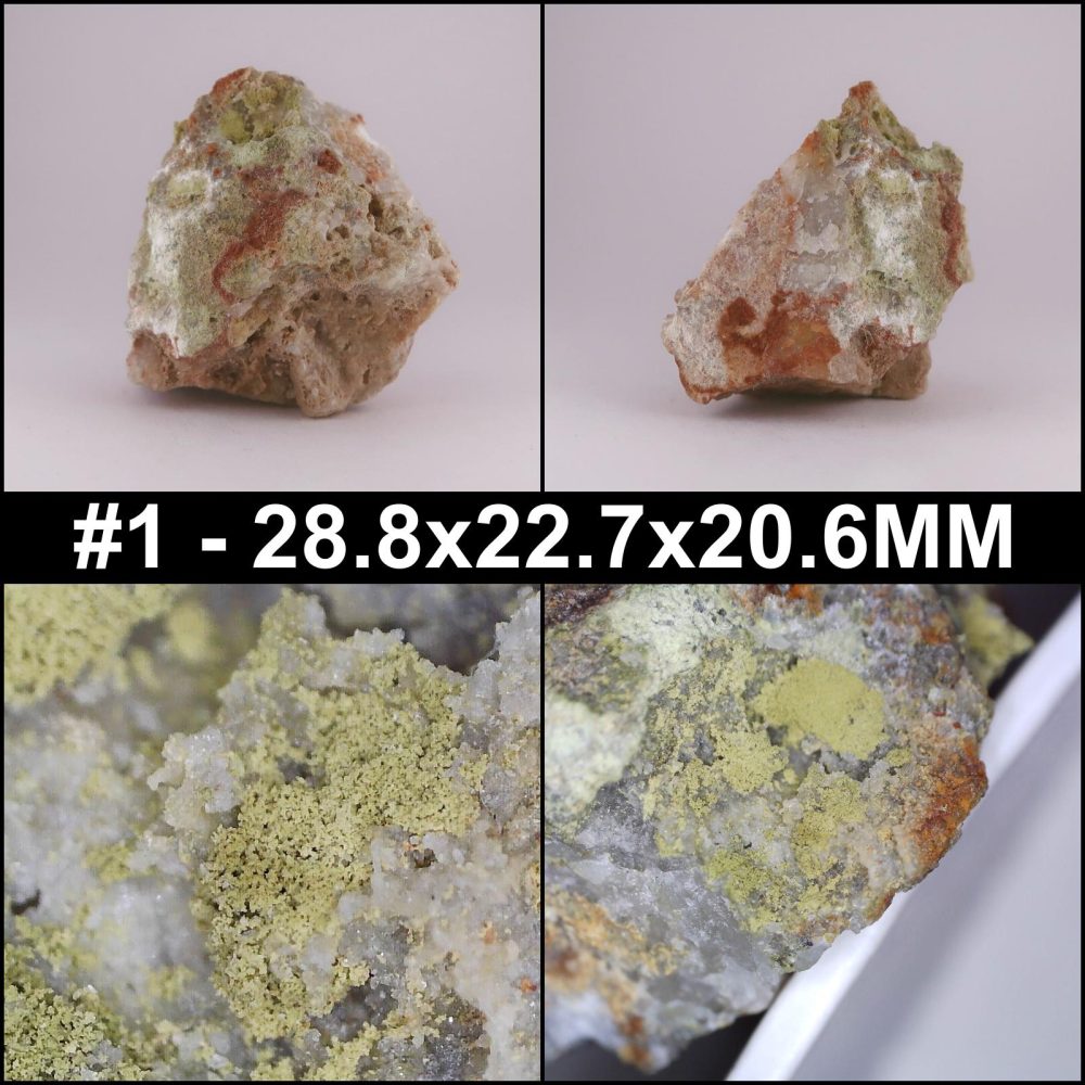 chenevixite from majuba hill mine, usa
