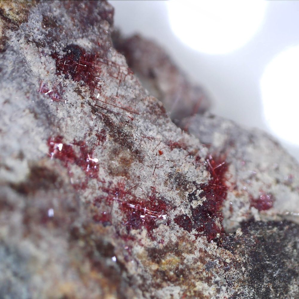 cuprite var. chalcotrichite from ray mine, usa