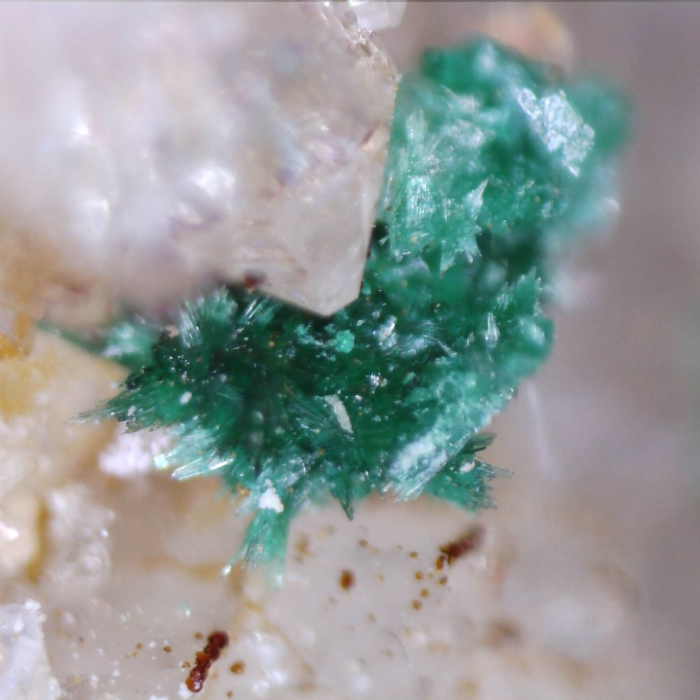 duftite, malachite, and tripuhyite from lavrion mining district, greece