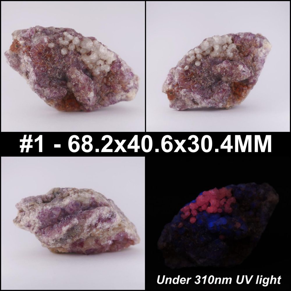 fluorite and calcite from okorusu mine, namibia