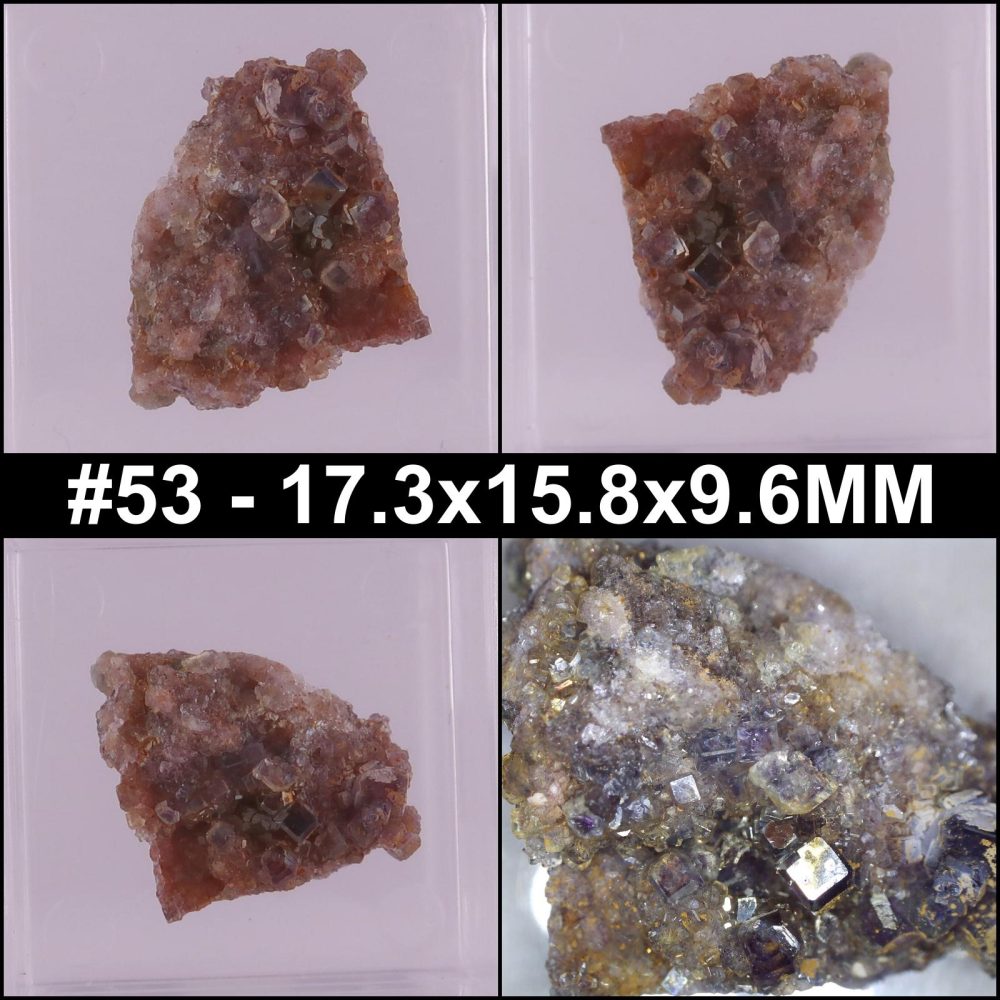 fluorite from okorusu mine, namibia