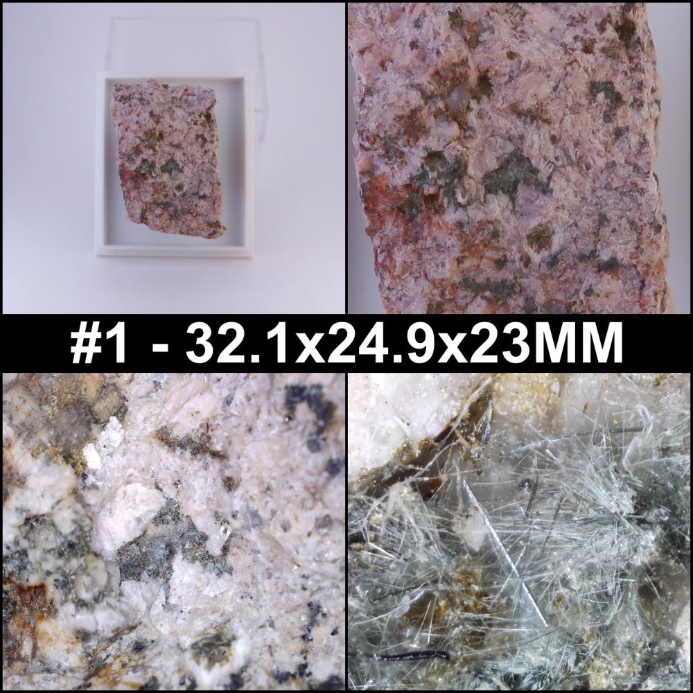 hedenbergite from loch scridain area, scotland