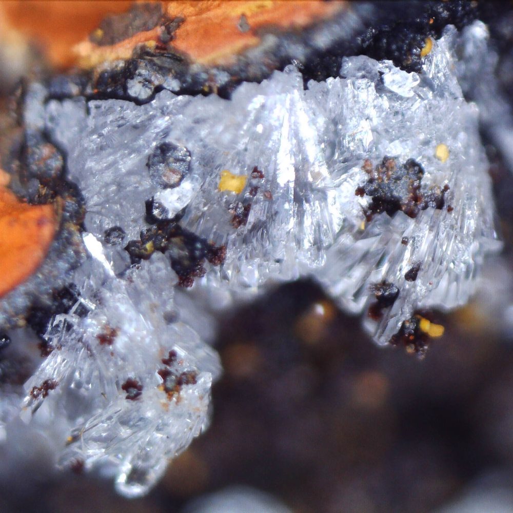 hemimorphite and smithsonite from aties iron mine, south africa