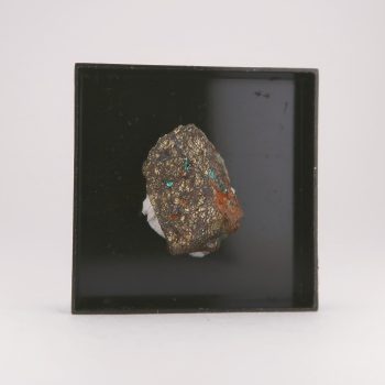 brochanthite and chalcopyrite from potts gill copper mine, cumbria