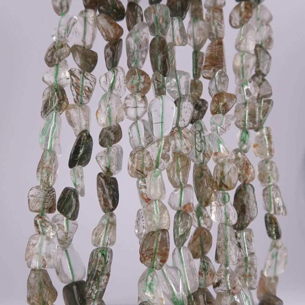 quartz bead strands (included)