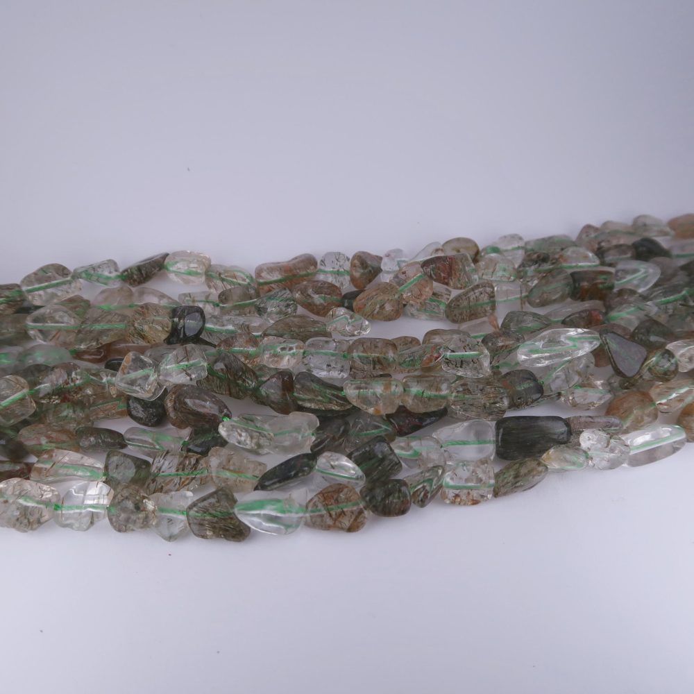 quartz bead strands (included)