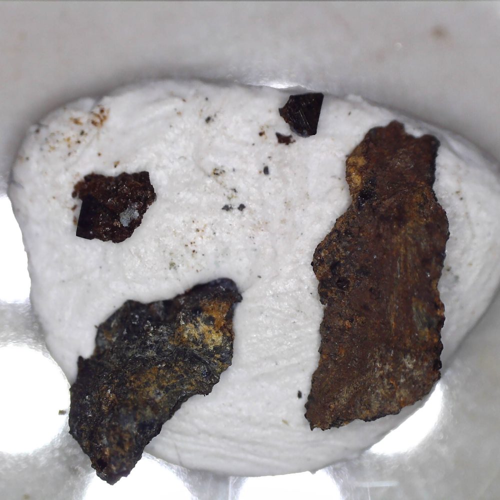 magnetite from haytor mine, devon, england, uk