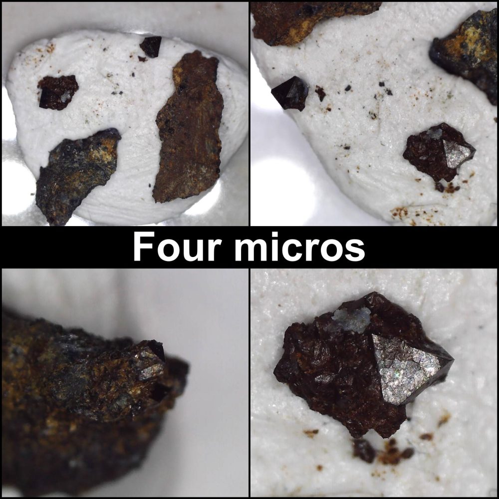 magnetite from haytor mine, devon, england, uk
